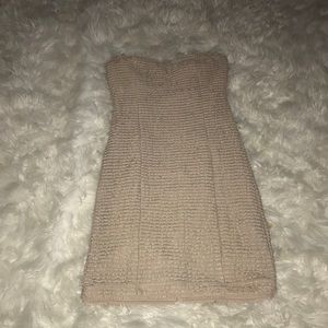 Tan dress